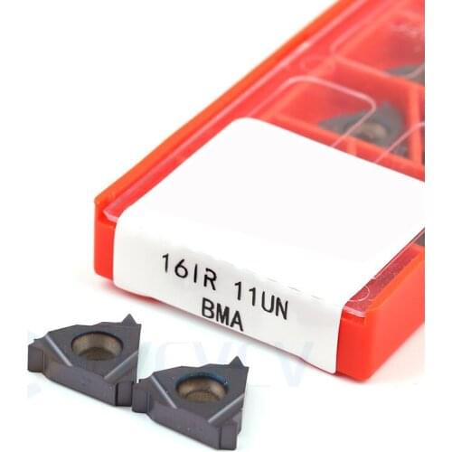 16IR 10UN 11UN 11.5UN 12UN 14UN 16UN 18UN 20UN 24UN 28UN BMA Carbide blade CNC lathe Thread inserts Stainless steel turning tool