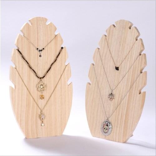 High Quality Log Flame Board Necklace StorageShelf Necklace Rack JewelryRack