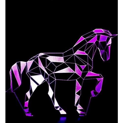 Zebra 3d Nightlight Led Gift Usb Luminaria De Mesa Led Night Light Christmas Novelty Gifts Led Usb 3d Light