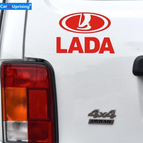 1pcs Car Back windshield stickers Vehicle body sticker For Lada Vesta SW Xray Cross Niva Kalina Priora Car Styling accessories