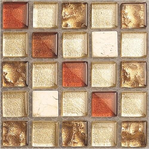 10pc Tile Stickers Diy Waterproof 3d Crystal Self-adhesive Wall Stickers Kitchen Bath Decor Wall Stickers Waterproof Tiles #W3