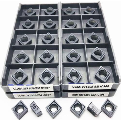 CCMT09T308 SM IC907 IC908 32.51 Internal Turning Tool Carbide Insert Lathe Parts Tool Cutting Tool CNC Lathe Tool Tokarnyy CCMT