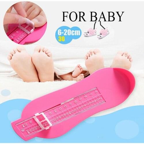 Baby Foot Shoe Size Measure Gauge Tool Souvenirs Measuring Ruler Novelty Funny Gadgets for 0-8years Kids Learning Toddler Toys