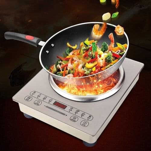 Household Concave Induction Cooker High Power 3500W Embedded Induction Cooker Commercial Concave Stir-Fry Stove Cooker