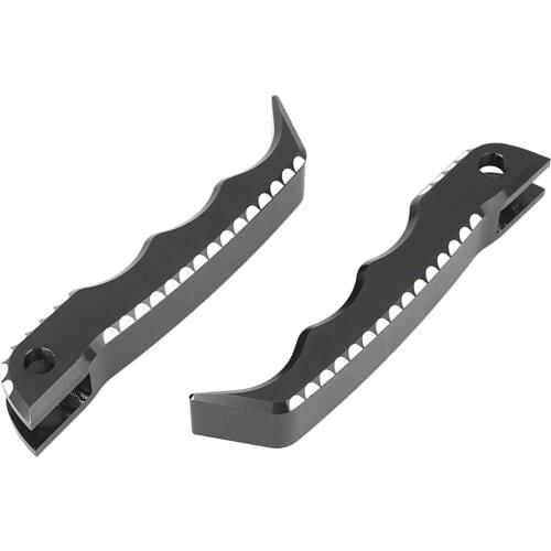 Motrocycle Front Rider Footpegs Footrest Brackets for Suzuki Hayabusa GSX1300R 2008 2009 2010 2011 2012 2013 2014 2015 2016