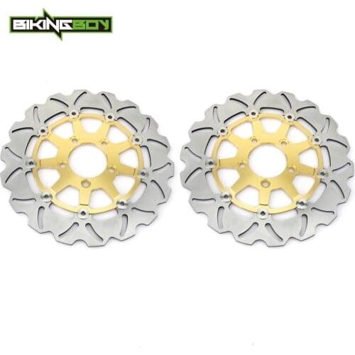 BIKINGBOY SV 1000 S / Classic 03-07 V-Strom DL 650 04-06 DL 1000 02-12 11 10 09 08 KLV 1000 04-07 Front Brake Discs Disks Rotors
