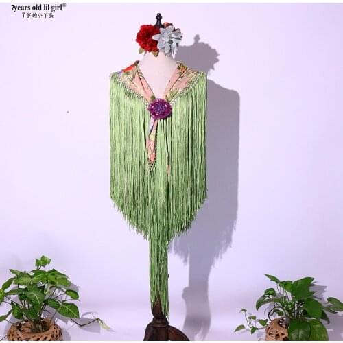 Flamenco Spain Dance Shawl Wrap Fringed Scarf Shoulder Cloth Handmade Manton Cillos CB18