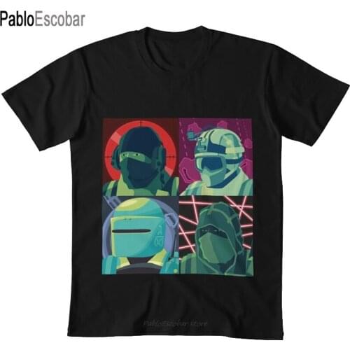 Spetsnaz Rainbow 6 Siege T shirt rainbow 6 siege ubisoft video game spetsnaz tachanka glaz fuze kapkan
