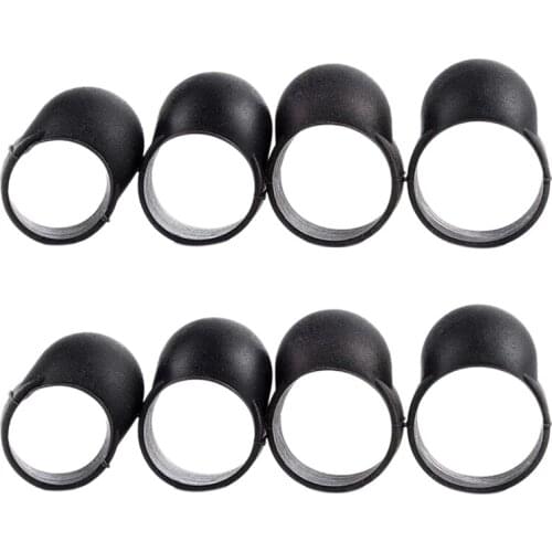 Steel Tongue Drum Finger Covers, Silicone Knocking Finger Sleeves Handpan Mallet Finger Sleeves for Beginners (8 Pcs)