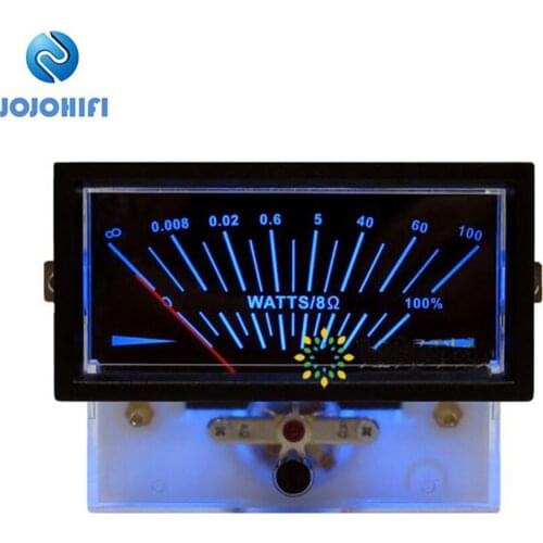 TN-73HS High-precision VU Meter Head Tube Amplifier DB Table Power Discharge Flat Table Mixer Power Meter Bridge with Backlight