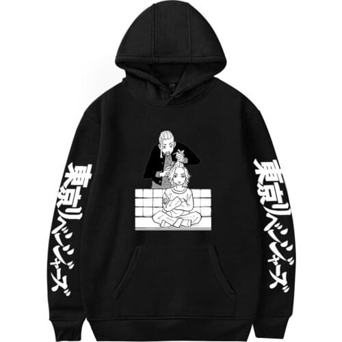 Tokyo Revengers New Hoodie Women/Men Anime Long Sleeve Hooded Sweatshirt Casual Hot Selling Streetwear Coats