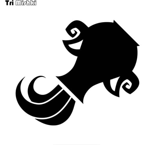 Tri mishki HZX1350 zodiac signs Aquarius car sticker Vinyl Decals Waterproof sticker on Car Body Rear Window