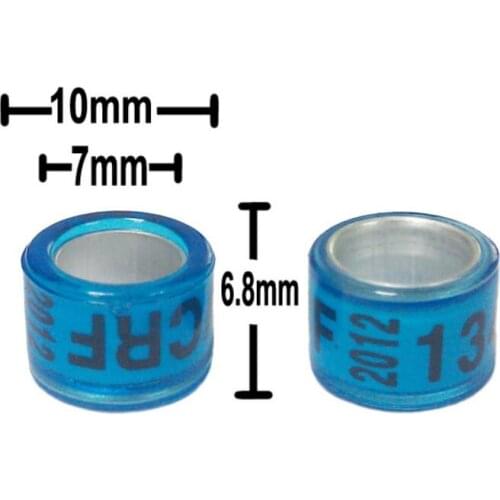 2020 2021 leg foot rings for pigeon FCC FCI racing pigeon bands(6.5/7/7.5/8/9/10/11/13/14mm)