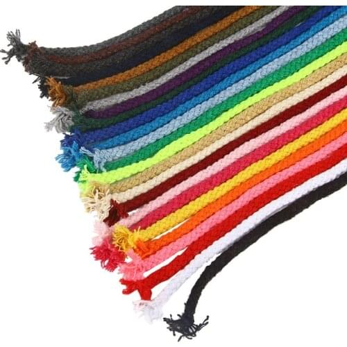 5yards 7mm Cotton Rope Cords Craft Decorative Twisted Thread DIY handmade Accessories home Decoration Cord wholesale