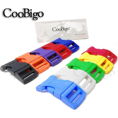 5pcs 1"(26mm) Colorful Curved Side Release Buckles Fastener for Backpack Strap Webbing Outdoor Camping Tent Webbing Accessories