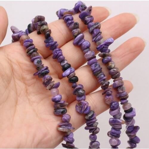 Natural Stone Beads irregularly Shaped Charoite beads Loose Spacer Beaded For Jewelry Making DIY Bracelet Necklace Accessories