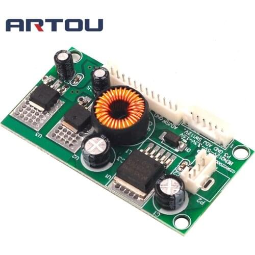 CA-1215 12V to 5V to 3.3V to 1.5V Voltage Conversion Board 12V 5V 3.3V 1.5V Module