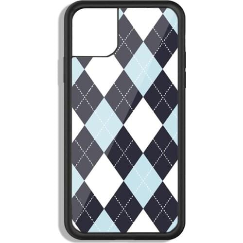 Blue black and white characters Phone Cases for iPhone 12 11 pro max Xs X Xr 7 8 6 6s plus se 2020 for samsung s21 s30 note 30