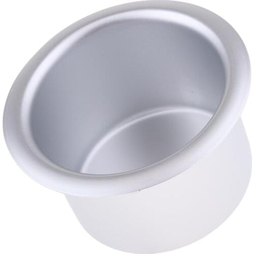 Stainless Steel Cup Drink Holder Bottom Insert Camper/Truck RV Brushed 80mm