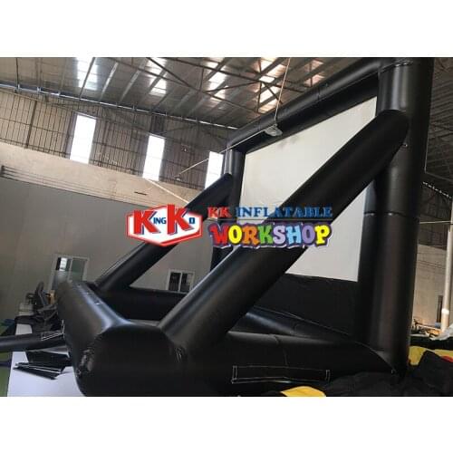 Custom shape inflatable Home party inflatable movie screen Business mobile advertising Simple advertising projection