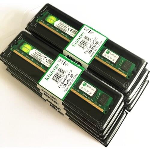 Kinlstuo New Desktop memory DDR2 533 667 800 Mhz - 1Gb 2Gb 4Gb / Memoria Ram ddr2 4gb 800MhzAMD memory PC2 2GB For AMD and INTEL
