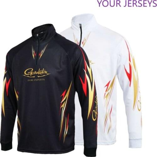 2022 Summer New Gamakatsu Clothing Long Sleeve Quick Dry Fishing Clothing Anti-UV Sunscreen Fishing Vests Camisas AK002 DAIWA