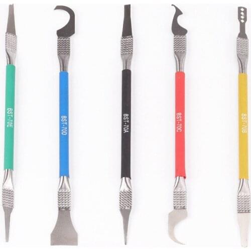 1SET Metal Disassemble Crowbar CPU Prying Knife Scraper Disassembly Spudger Mobile Phone Repair Opening Removal Hand Tool