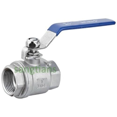 1 1/4" DN32 Stainless Steel 2- Piece Ball Valve, SS304 ,Economical Water Valve ,stainless steel ball valve,ball valve DN20