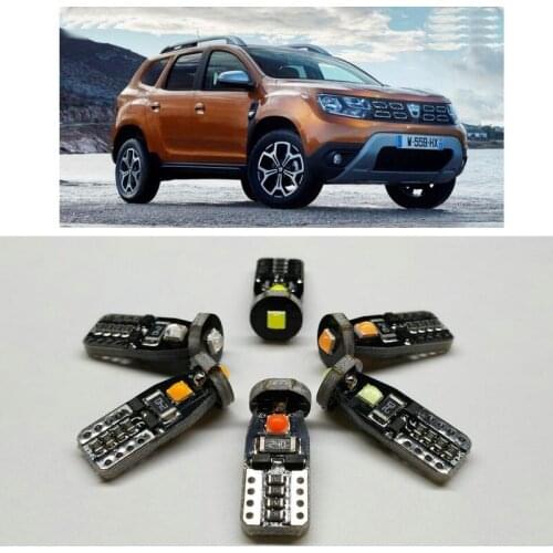 Car Interior Led Light For dacia duster abarth eerror free white red yellow pink