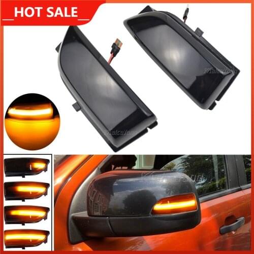 LED Dynamic Turn Signal Light Side for Ford Ranger T6 2012-2019 Raptor Wildtrak Sequential Scroll Mirror Indicator