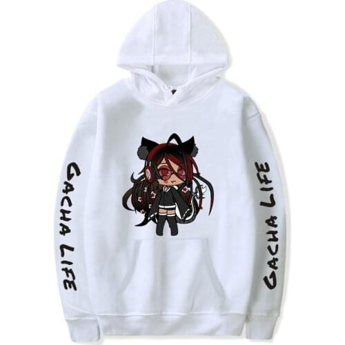 Hoodie Sweatshirt New Game Gacha Life Men/women Unisex Hoodies Fashion Clothes Boys/girls Long Sleeve Gacha Life Sweatshirt