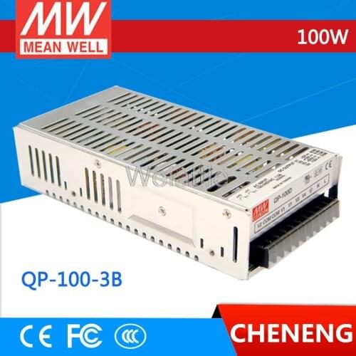 MEAN WELL original QP-100-3B meanwell QP-100-3 100W Quad Output with PFC Function Power Supply