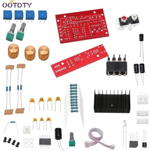 TDA7377 Power Amplifier 2.1 DIY kit 3 Channel Sound Audio AMP Board 12-18V DC