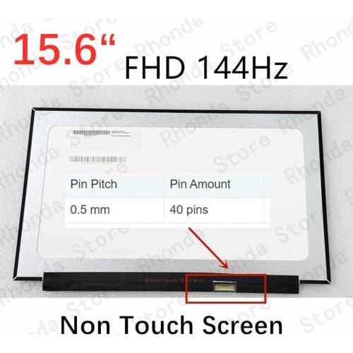 For Dell G5 15 SE 5505 P89F 5590 Laptop LCD screen IPS 144Hz 40Pins EDP