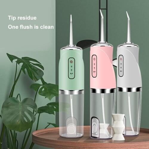 1 Pcs Electric Tooth Washer Oral Irrigator Portable Household Flusher Tooth Cleaner Water Spray Den-tal Floss Oral Care