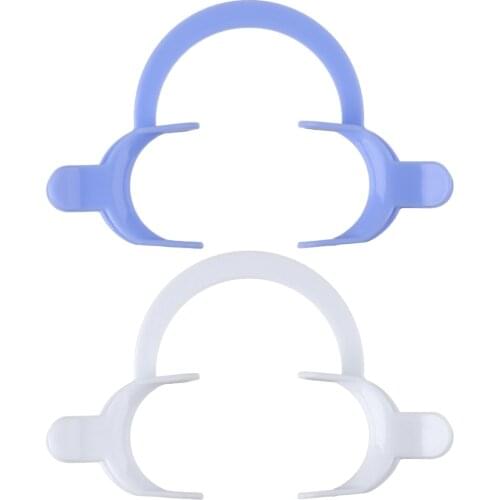 1PC Plastic Oral Care Mouthpiece Spreader Clean C Shape Dental Mouth Opener Hygiene Cheek Lip Retractor Orthodontic Tool