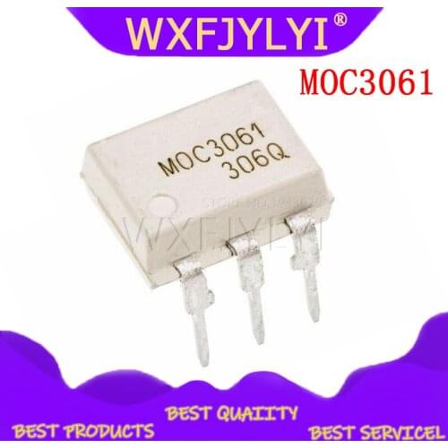 10PCS MOC3061 DIP6 DIP 3061 DIP-6 EL3061 new and original IC