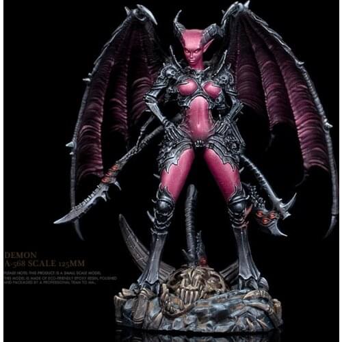 125mm Resin model kits figure beauty colorless and self-assembled A-568