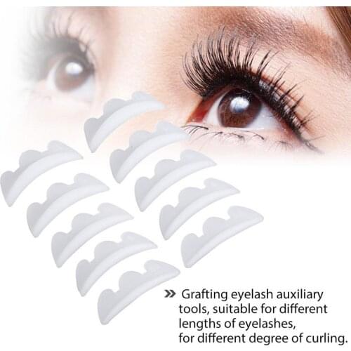5 Pairs 3D Silicone Eyelash Lifting Curlers Pad Recycling Lash Extension Shield Eyelash Makeup Accessories Perm Patches