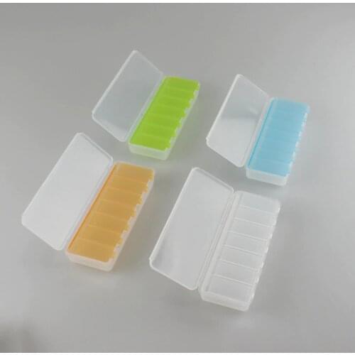 7 Day Rainbow Pill Medicine Box Tablet Medicine Organizer Health Storage Pill Box Holder Fishing Tackle Hardware Storage Box