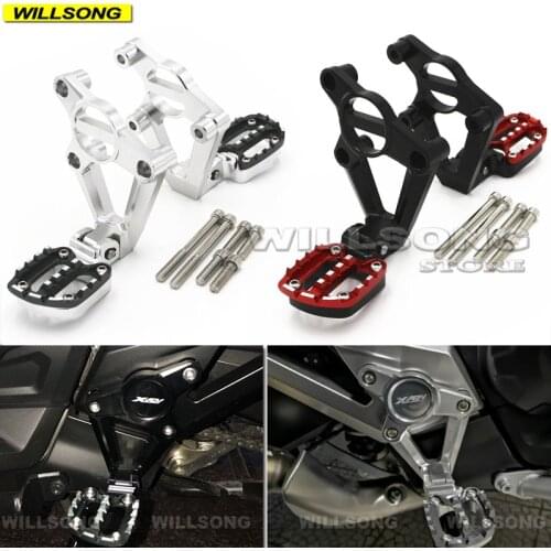 Rear Footrest Foot Peg Adapter Passenger Pedal Kit Set For HONDA X-ADV 750 2017-2020 Year Motorcycle Accessories