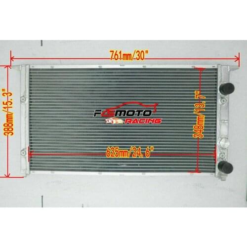 Aluminum Radiator For Volkswagen VW Jetta GLX GOLF GTI MK3 A3 Vento VR6 2.8L AAA MT 1994-1998 1995 1996 1997