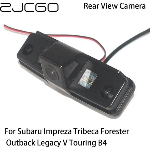ZJCGO Car Rear View Reverse Back Up Parking Camera for Subaru Impreza Tribeca Forester Outback Legacy V Touring B4