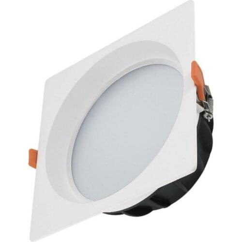 Free shipping New Square COB 12W Warm White High Brightness COB LED Ceiling Light LED Recessed light AC85~265V