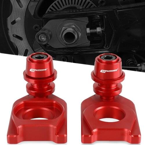 For Maxsym TL LOGO SYM MAXSYM TL 500 TL500 2020 Motorcycle Chain Adjustment Block Frame Swingarm Spools Sliders Accessories