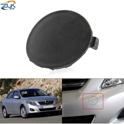 ZUK 2PCS Front Bumper Hauling Hook Cover Towing Hook Cap Tow Eye Lid For TOYOTA COROLLA 2007 2008 2009 2010 OEM:52127-02910
