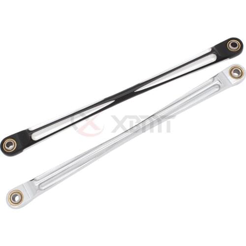 Motorcycle Black Chrome CNC Aluminum Round Gear Shift Linkage Lever For Harley Touring FLHT FLHR Softail 1984-2016