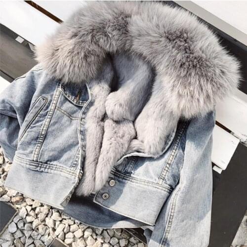 Noritree Women's Parkas With Natural Fur