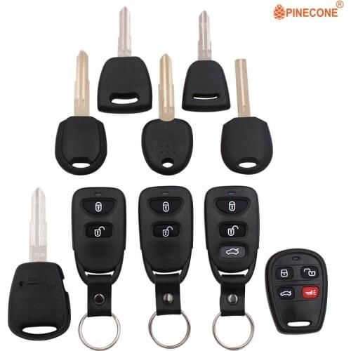 PINECONE for KIA RIO CERATO PICANTO SPECTRA SPORTAGE SORENTO FORTE QIANLIMA Car Key Remote Key Blank Key Shell Cover