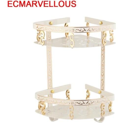 Szafka Do Lazienki Shower Rack Prateleira Parede Banheiro Shelves Wall Shelf Accessories Salle De Bain Bathroom Organizer